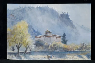 Paro Dzong, Bhutan, 2013